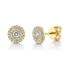 Diamant Ohrstecker 14K