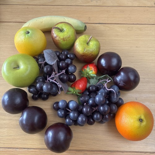 Obst konvolut kunststoffimitat - obst,