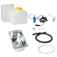 12VMiniküche Campingküche Küchenblock Bausatz Technikpaket Bulli VW Ford Peugeot