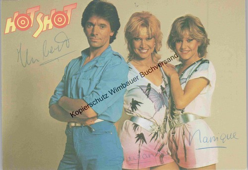 Original autogramm hot shot - original,