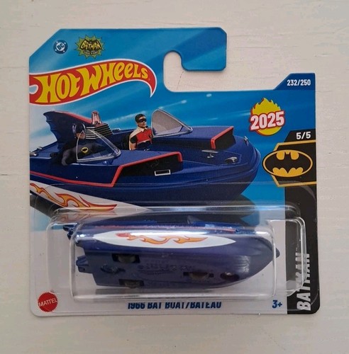 Hot wheels 1966 bat boat - bat,