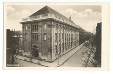 Chemnitz, Reichsbank, Bank-Haus, alte Foto-Ak von 1935