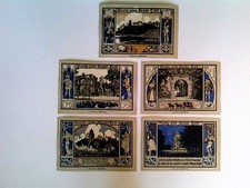 Banknoten, Notgeld, Stadt