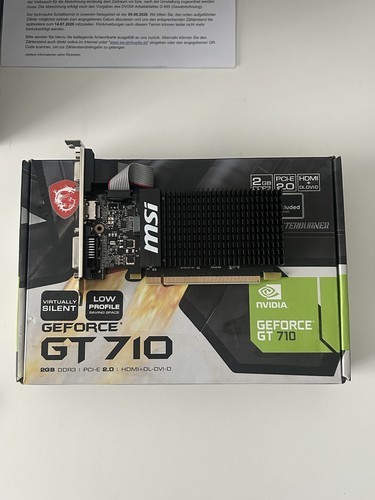 Msi nvidia geforce 710 - gt,