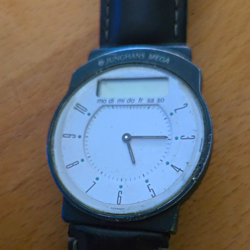 Junghans mega funkuhr quarz - mega,