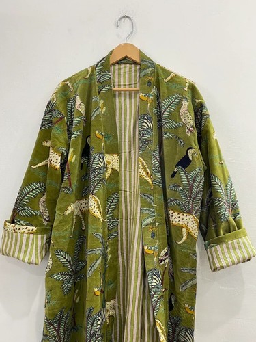 Indisch grün braut kimono - grün,