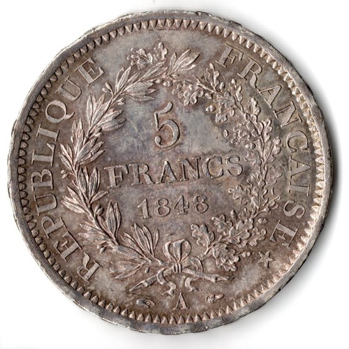 Francs 1848 frankreich - francs, a
