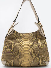 GUCCI HOBO SHOULDER BAG TASCHE SCHULTERTASCHE PYTHON SCHLANGE EXOTIC LEDER LUXUS