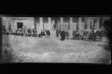 Antique Glass negative Stereo