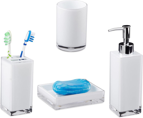 Relaxdays badaccessoires set - relaxdays,