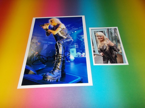 Doro pesch warlock sexy signed - warlock,