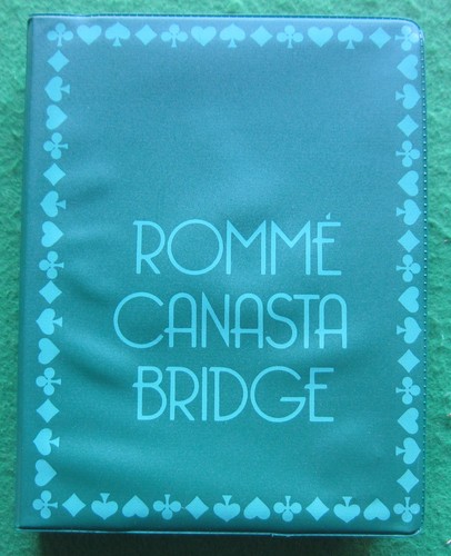 Kartenspiel rommé canasta - kartenspiel,,