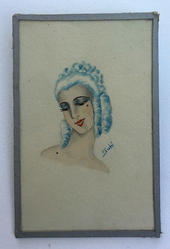 Antikes aquarell signiert - aquarell,
