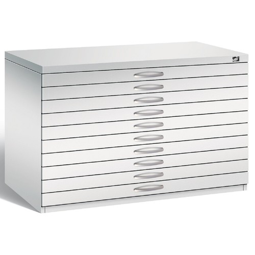 Flachablageschrank mit - , 10