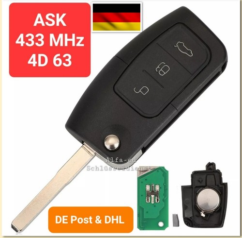 Auto funk schlüssel 433 - funk,