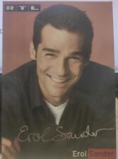 Erol Sander alte Autogrammkarte Autogramm Original Handsigniert