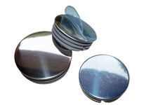 Chrom Stopfen Rohrstopfen verchromt Lamellenstopfen Endstopfen Sichtstopfen