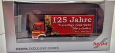 Herpa 905398 - "Feuerwehr Dietenhofen" Mercedes-Benz Atego LKW mit Ladebordwand