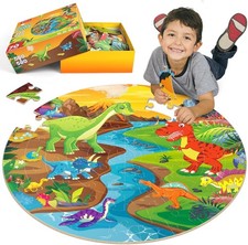 Dinosaurier Bodenpuzzle 70