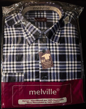 MELVILLE Herren Flanell Hemd
