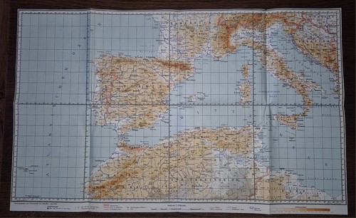 Landkarte mittelmeer - landkarte,