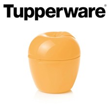 Tupperware Äpfelchen Apfel Box Dose Obst sonnengelb