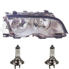 Halogen Scheinwerfer rechts für BMW Typ 3 E46 5.98-8.01 H7/H7 mit Motor 1380649