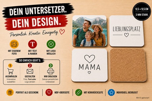 Tassenuntersetzer kork - tassenuntersetzer,