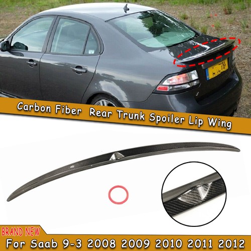 Real carbon fiber rear trunk - carbon,