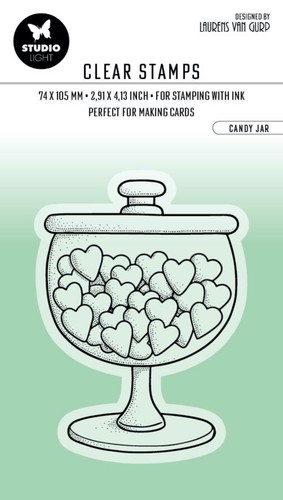 Studio light hearts candy - light,