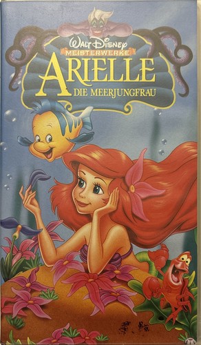 Vhs film walt disney arielle - film,