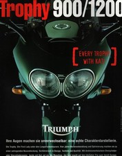 Prospekt Triumph Motorrad Datenblatt Trophy 900 1200