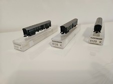 Fleischmann Umbauwagen der DB Epoche IV  Spur N   8127/8128/8129 K 