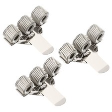 3Stk Stifthalter Klammern Tragbare Dreifach Feder Schleife Bleistift Organizer