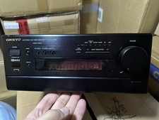 ONKYO  R-811RDS  STEREO-RECEIVER  mit Fernbedienung.