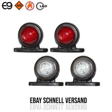 4x LED Begrenzungsleuchten