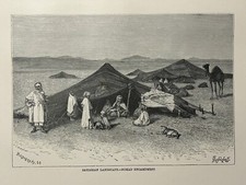 1885 Nomadenlager Sahara