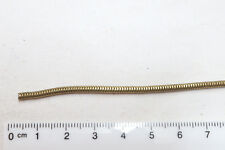 Schlangenkette, Meterware aus Messing,Dicke 2 mm,  10m Länge
