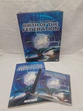 Star Trek The Next Generation Birth of the Federation PC Big Box Spiel Game 