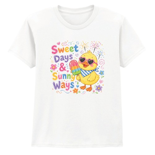 Süße ente kinder shirt - süße, t-shirt