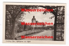 AK Eisenberg Thueringen Schlossgarten mit  Schloss