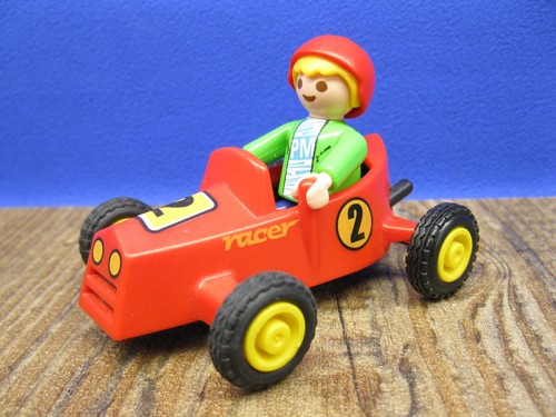 Junge mit seifenkiste kart - mit, go