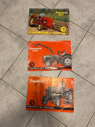 Porsche trecker broschüre - trecker,