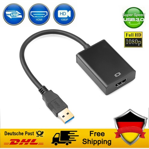 Usb hdmi adapter - zu, upgraded