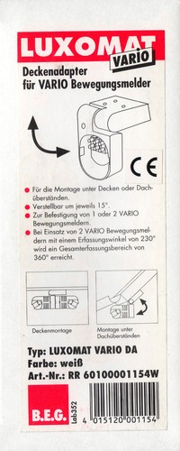 Luxomat deckenadapter - ,