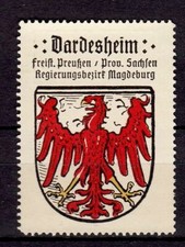 416147/ Reklamemarke - Kaffee Hag - Wappen von Dardesheim / Prov. Sachsen