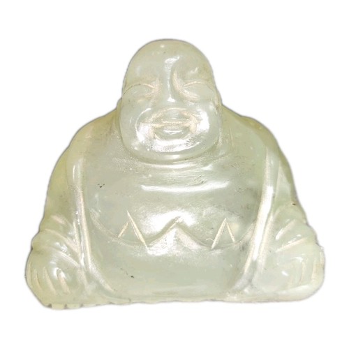 Jade buddha stein figur feng - buddha,