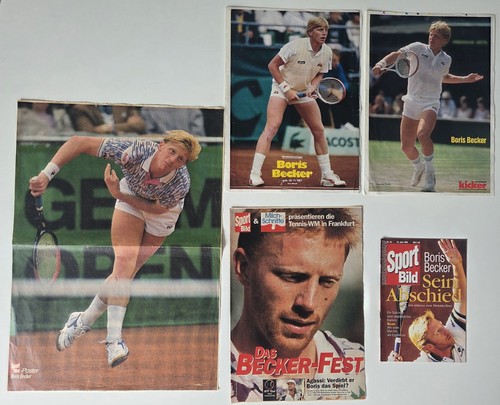 Boris becker poster - tennis, +