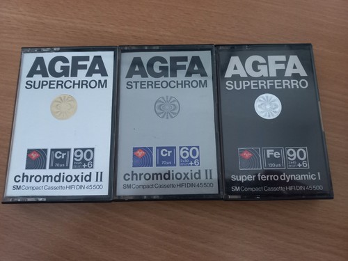 Agfa audio kassette - agfa,