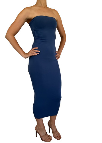 Wolford fatal dress light blue - fatal,